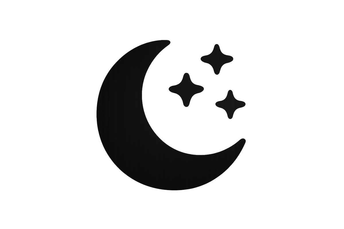 in black color